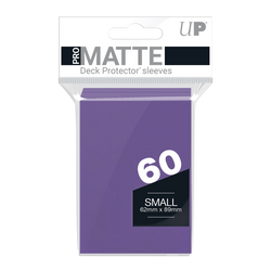 Ultra PRO: Small 60ct Sleeves - PRO-Matte (Purple)