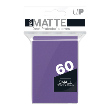 Ultra PRO: Small 60ct Sleeves - PRO-Matte (Purple)