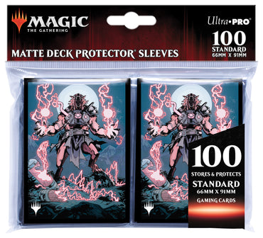 Ultra PRO: Standard 100ct Sleeves - Innistrad Midnight Hunt (Storm-Charged Slasher)