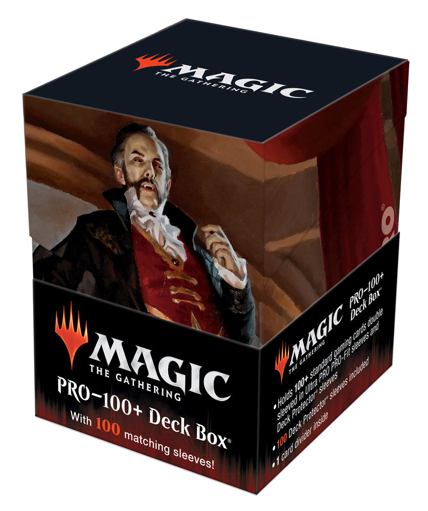 Ultra PRO: 100+ Deck Box / 100ct Sleeves - Innistrad Crimson Vow Commander (Strefan, Maurer Progenitor)