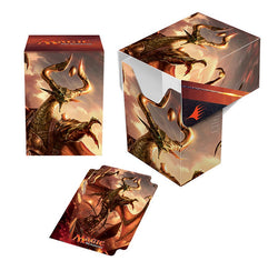 Ultra PRO: Deck Box - Full-View 80+ (Hour of Devastation - Nicol Bolas, God-Pharoh)