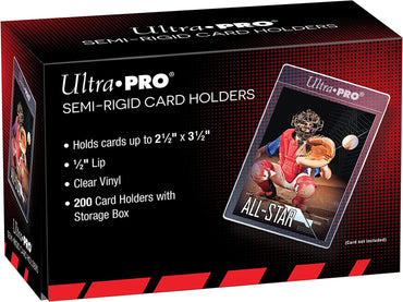 Ultra Pro Tall Semi-Rigid Card Holders (200ct)