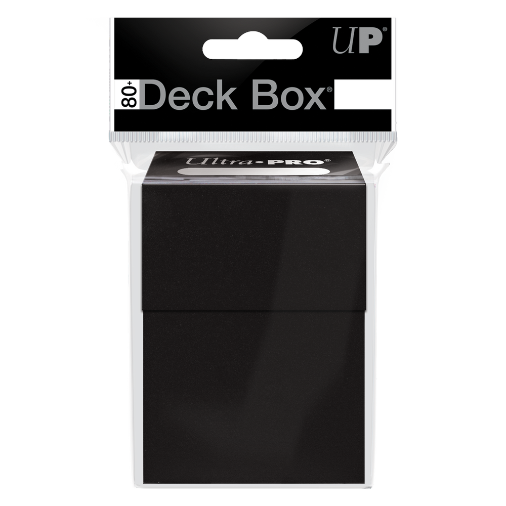 Ultra PRO: 80+ Deck Box - Black