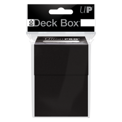 Ultra PRO: 80+ Deck Box - Black