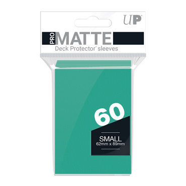 Ultra PRO: Small 60ct Sleeves - PRO-Matte (Aqua)