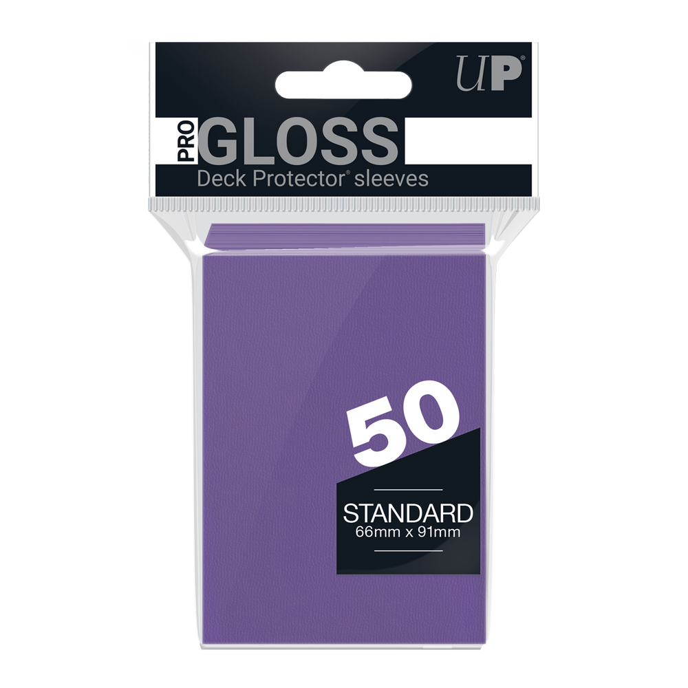 Ultra PRO: Standard 50ct Sleeves - PRO-Gloss (Purple)