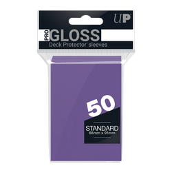 Ultra PRO: Standard 50ct Sleeves - PRO-Gloss (Purple)