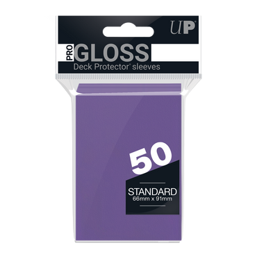 Ultra PRO: Standard 50ct Sleeves - PRO-Gloss (Purple)