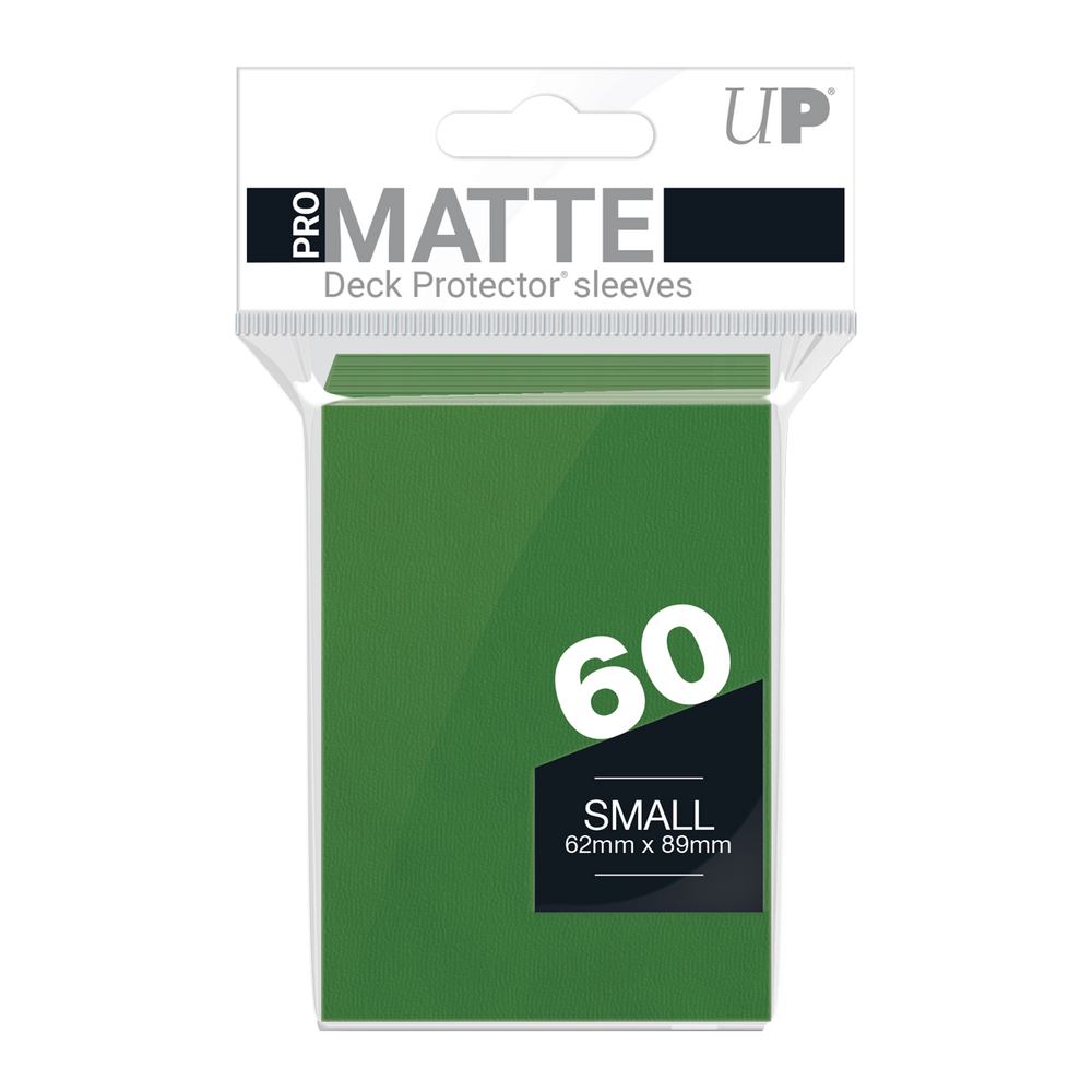 Ultra PRO: Small 60ct Sleeves - PRO-Matte (Green)