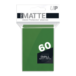 Ultra PRO: Small 60ct Sleeves - PRO-Matte (Green)