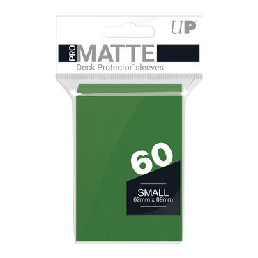 Ultra PRO: Small 60ct Sleeves - PRO-Matte (Green)