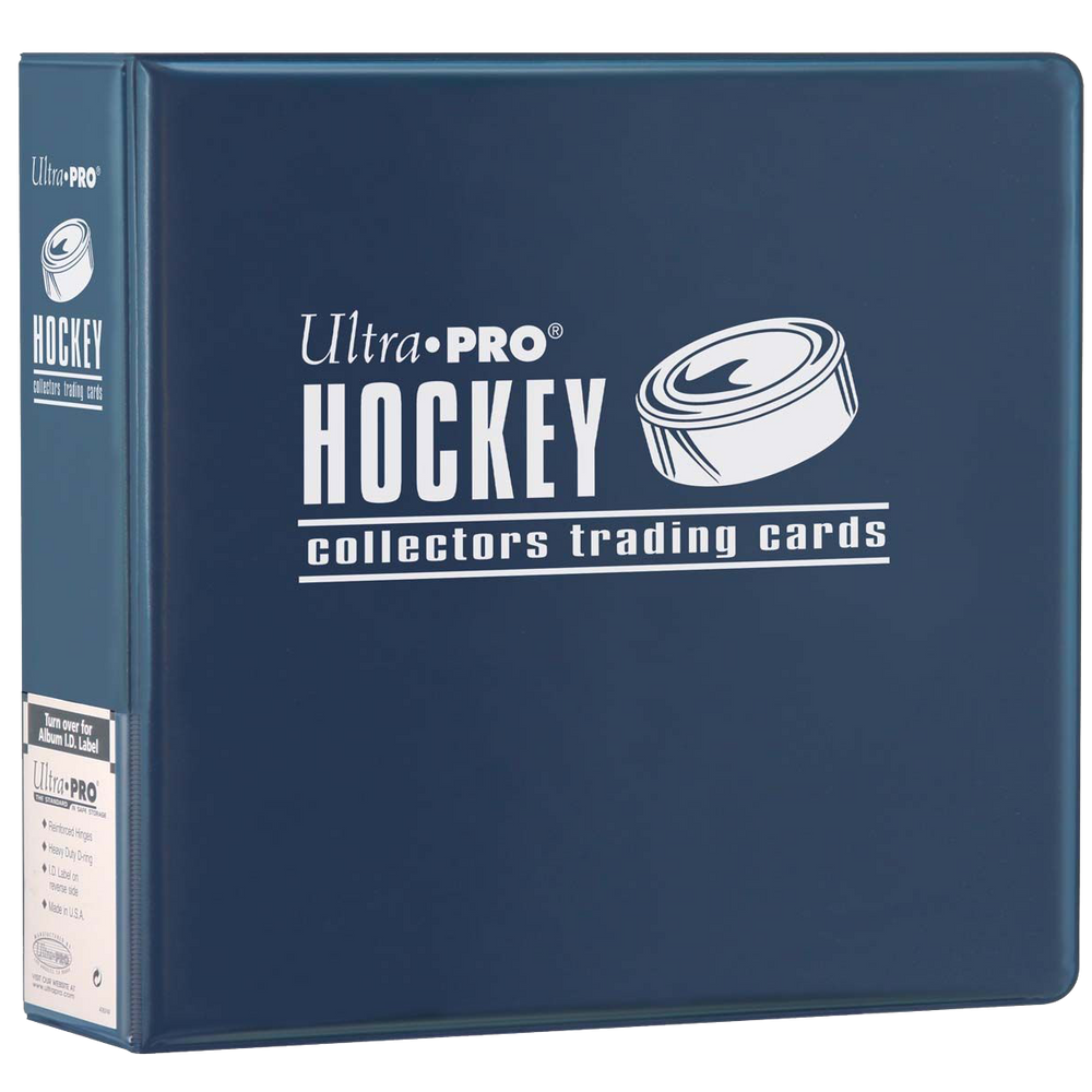 Ultra PRO: 3-Ring Binder - Hockey (Blue)