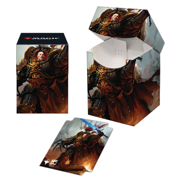 Ultra PRO: 100+ Deck Box - Warhammer 40k Commander Deck (Abaddon the Despoiler)