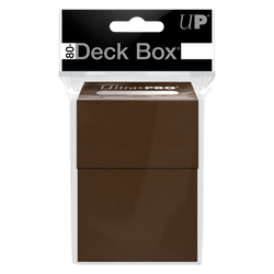 Ultra PRO: 80+ Deck Box - Brown