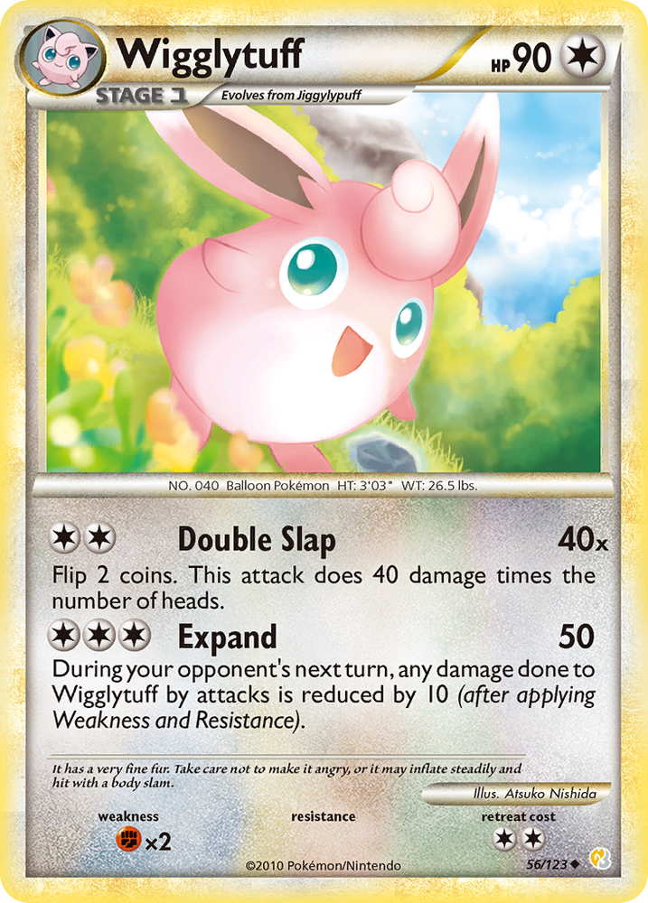 Wigglytuff (56/123) [HeartGold & SoulSilver: Base Set]