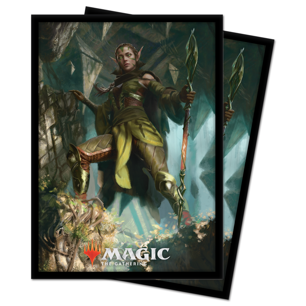 Ultra PRO: Standard 100ct Sleeves - Zendikar Rising (Nissa of Shadowed Boughs)