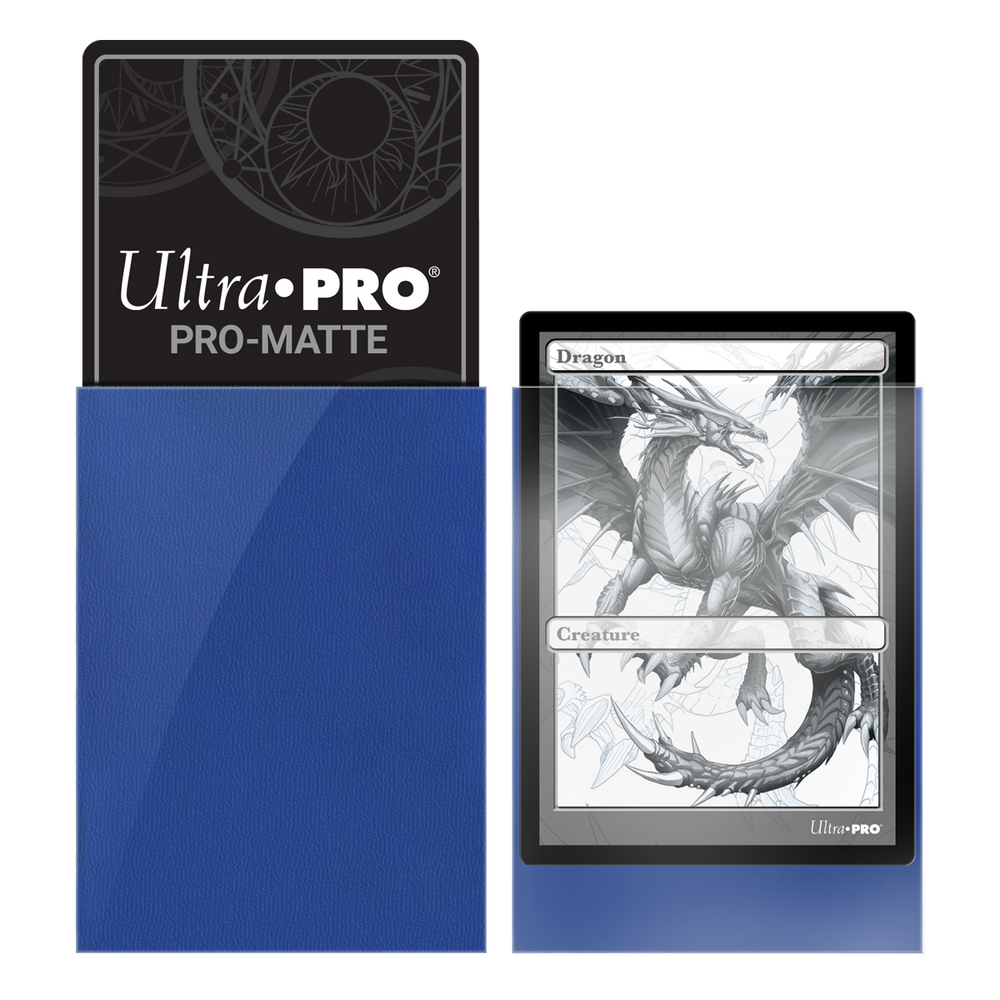 Ultra PRO: Standard 100ct Sleeves - PRO-Matte (Blue)