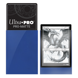 Ultra PRO: Standard 100ct Sleeves - PRO-Matte (Blue)