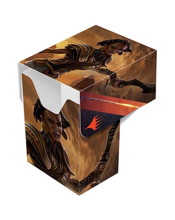 Ultra PRO: Deck Box - Full-View 80+ (Hour of Devastation - Samut, the Tested)