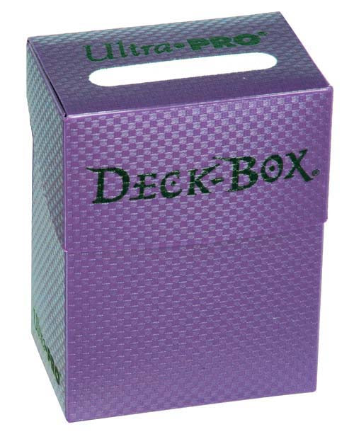 Ultra PRO: Deck Box - Textured (Plenty Purple)