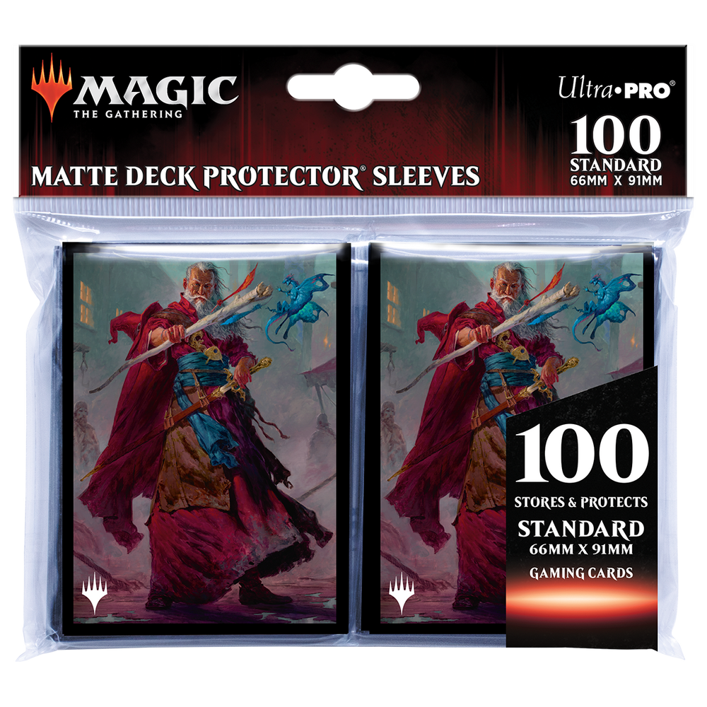 Ultra PRO: Standard 100ct Sleeves - Commander Legends Battle for Baldur's Gate (Elminster)