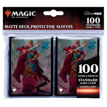 Ultra PRO: Standard 100ct Sleeves - Commander Legends Battle for Baldur's Gate (Elminster)