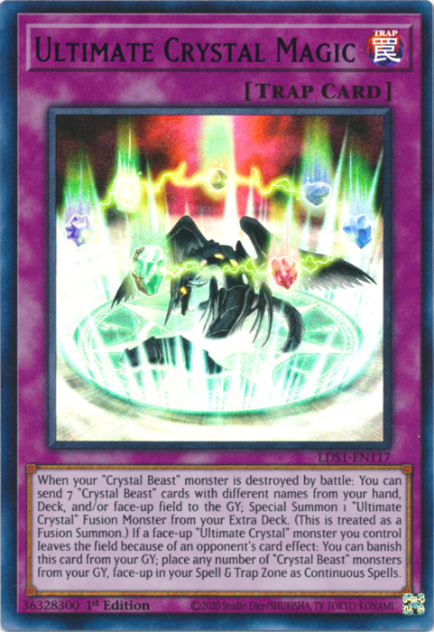 Ultimate Crystal Magic (Blue) [LDS1-EN117] Ultra Rare