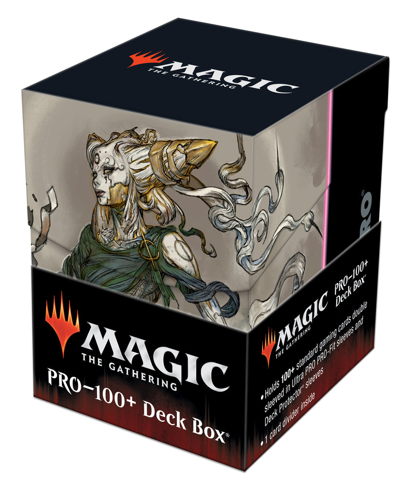 Ultra PRO: 100+ Deck Box - Kamigawa Neon Dynasty (Tamiyo, Compleat Sage)