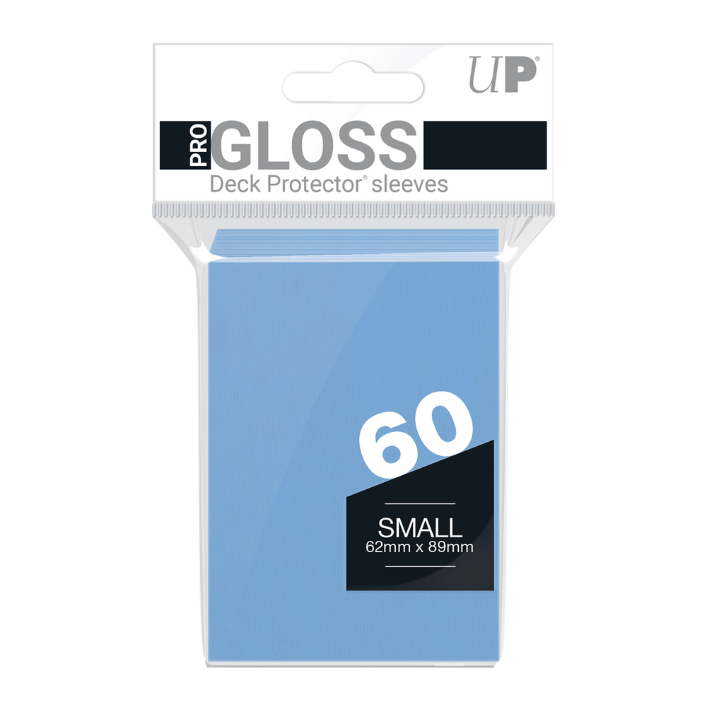 Ultra PRO: Small 60ct Sleeves - PRO-Gloss (Light Blue)