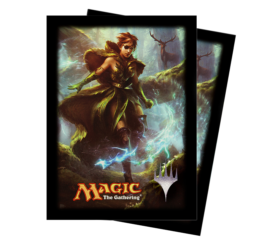 Ultra PRO: Standard 120ct Sleeves - Commander 2014 (Freyalise, Llanowar's Fury)