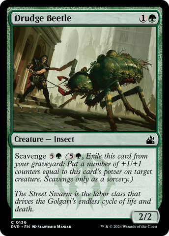 Drudge Beetle [Ravnica Remastered]