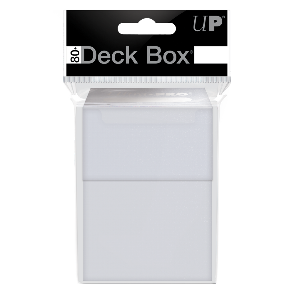 Ultra PRO: 80+ Deck Box - Clear