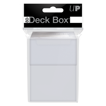 Ultra PRO: 80+ Deck Box - Clear