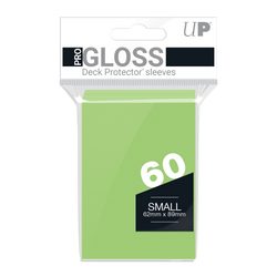 Ultra PRO: Small 60ct Sleeves - PRO-Gloss (Lime Green)