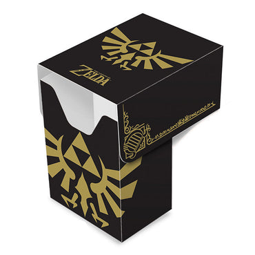 Ultra PRO: Deck Box - Full-View (The Legend of Zelda - Black & Gold)