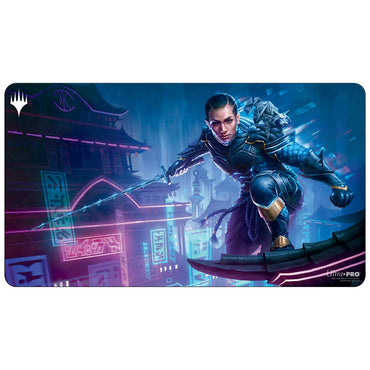 Ultra PRO: Playmat - Kamigawa Neon Dynasty (Kaito Shizuki)