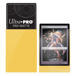 Ultra PRO: Small 60ct Sleeves - PRO-Matte (Yellow)