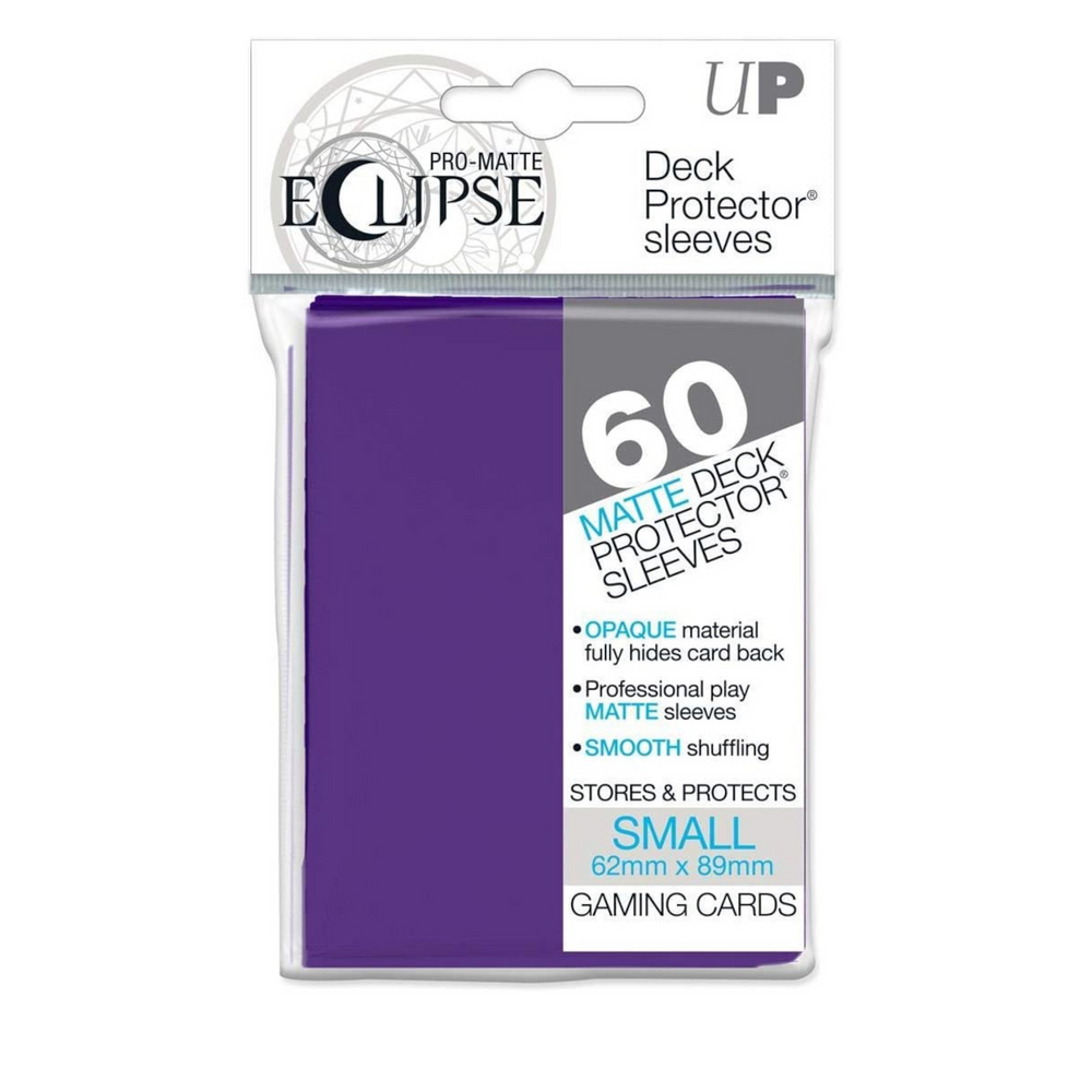 Ultra PRO: Small 60ct Sleeves - Eclipse PRO-Matte (Royal Purple)