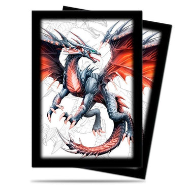 Ultra PRO: Small 60ct Sleeves - Mauricio Herrera (Black Dragon)