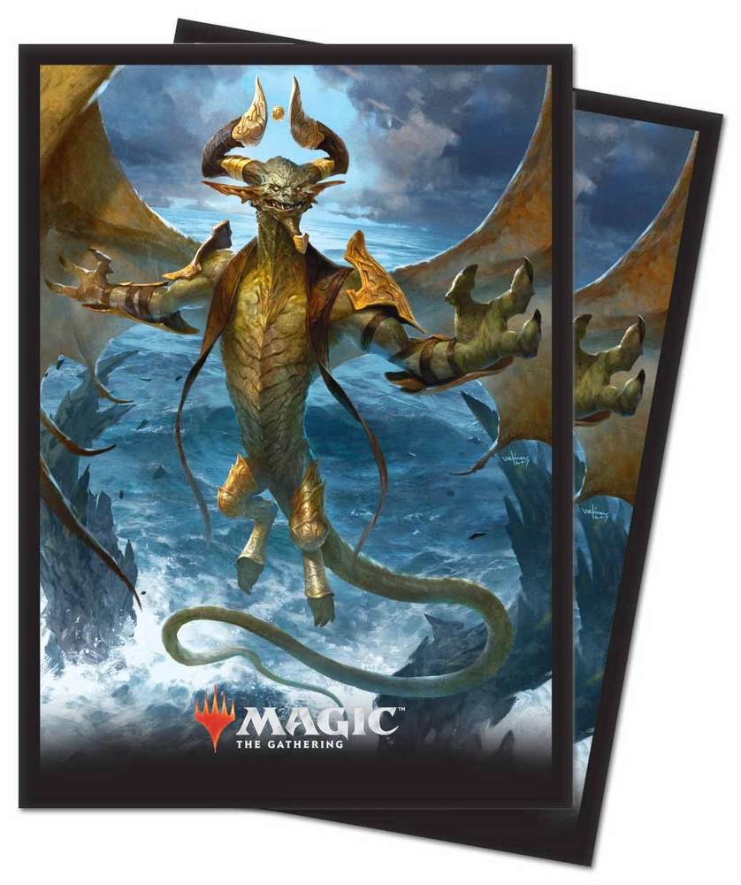 Ultra PRO: Standard 80ct Sleeves - 2019 Core Set (Nicol Bolas, the Arisen)