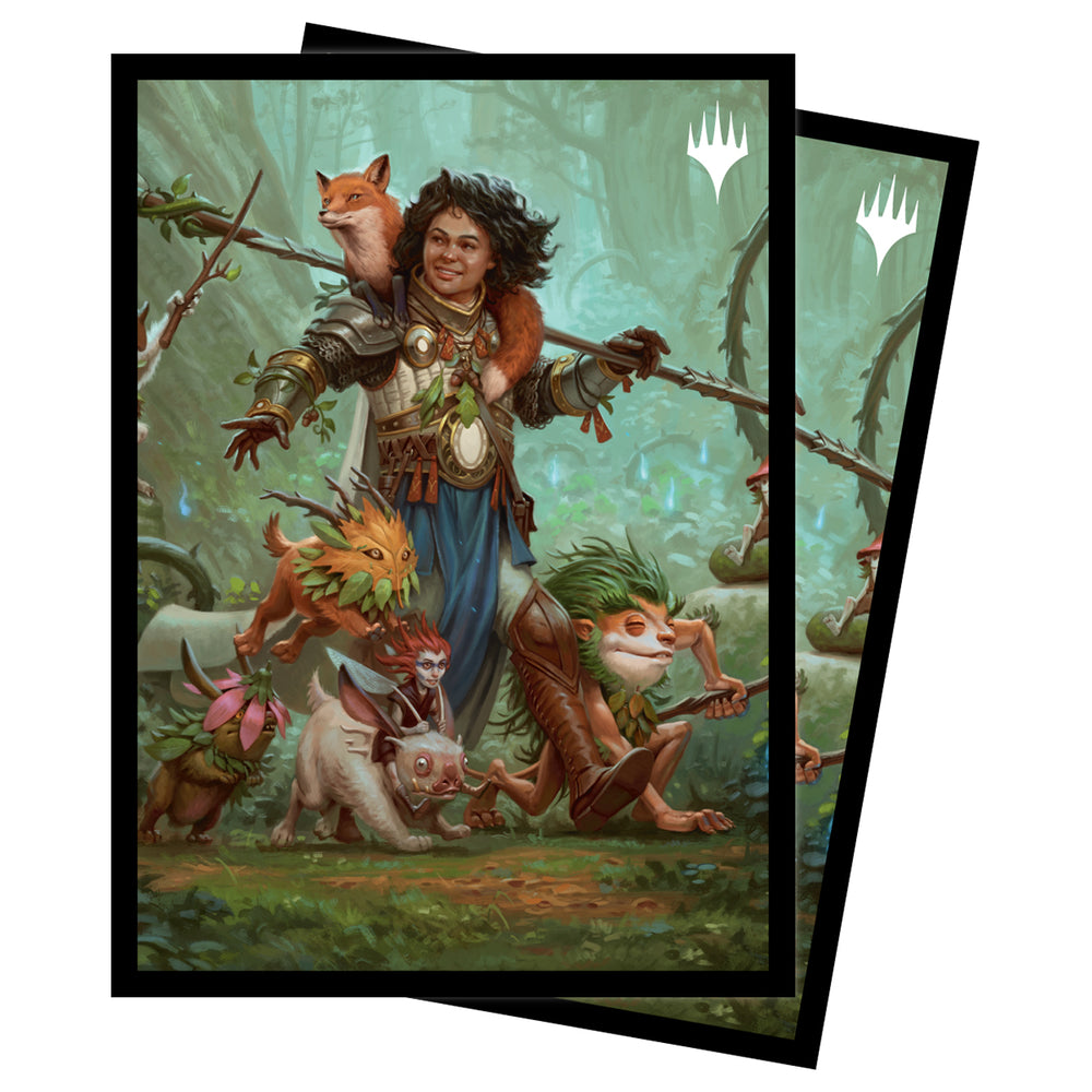 Ultra PRO: Standard 100ct Sleeves - Wilds of Eldraine (Ellivere of the Wild Court)