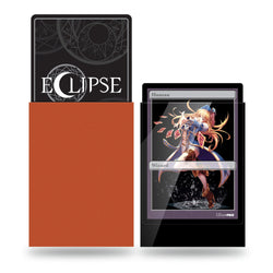 Ultra PRO: Small 60ct Sleeves - Eclipse Gloss (Pumpkin Orange)