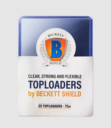 Beckett Shield Toploader Sleeves 75 pt  (25 ct)