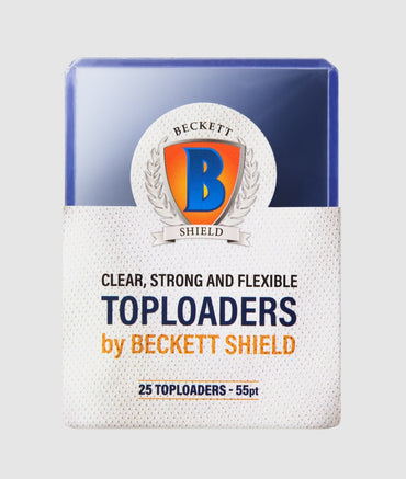 Beckett Shield Toploader Sleeves 55 Pt (25 ct)