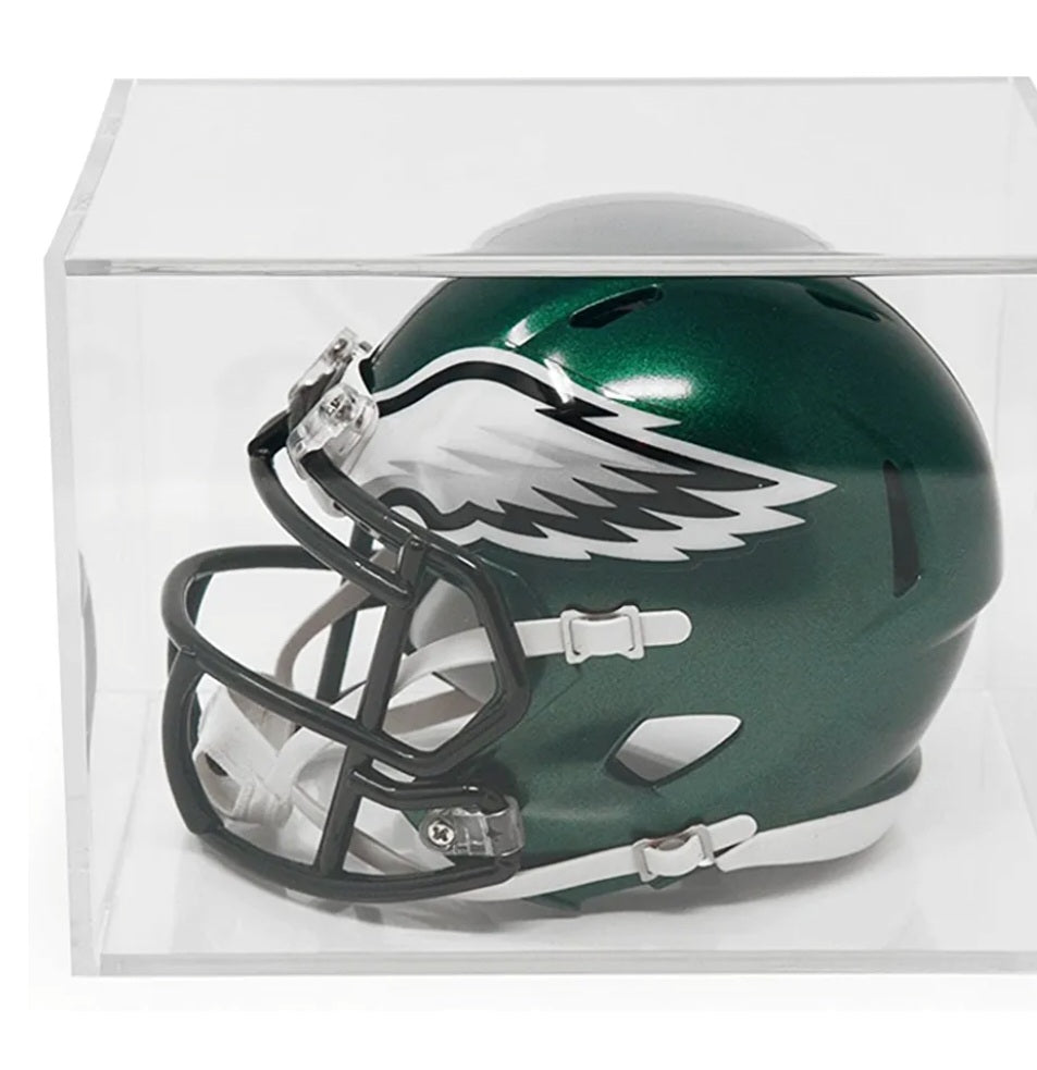 Acrylic Football Mini Helmet Display Case