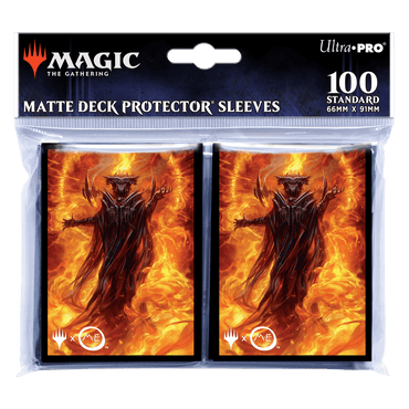 Ultra PRO: Standard 100ct Sleeves - The Lord of the Rings (Sauron, the Dark Lord)