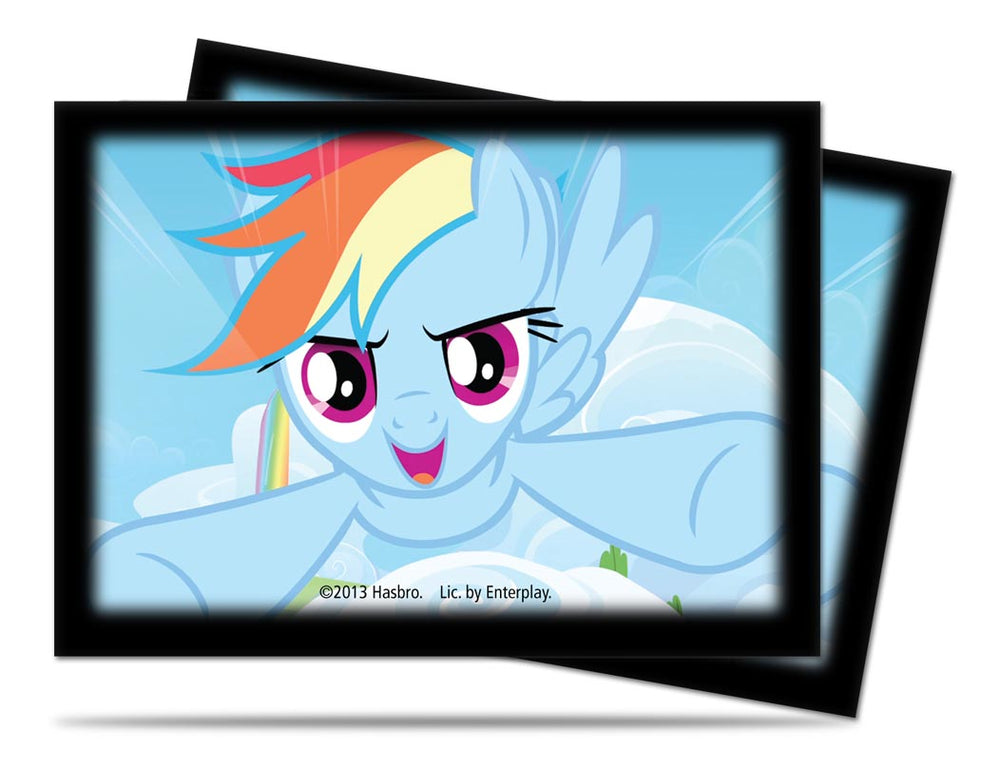 Ultra PRO: Standard 65ct Sleeves - My Little Pony (Rainbow Dash)