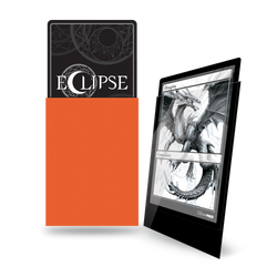 Ultra PRO: Standard 100ct Sleeves - Eclipse Gloss (Pumpkin Orange)