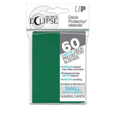 Ultra PRO: Small 60ct Sleeves - Eclipse PRO-Matte (Forest Green)