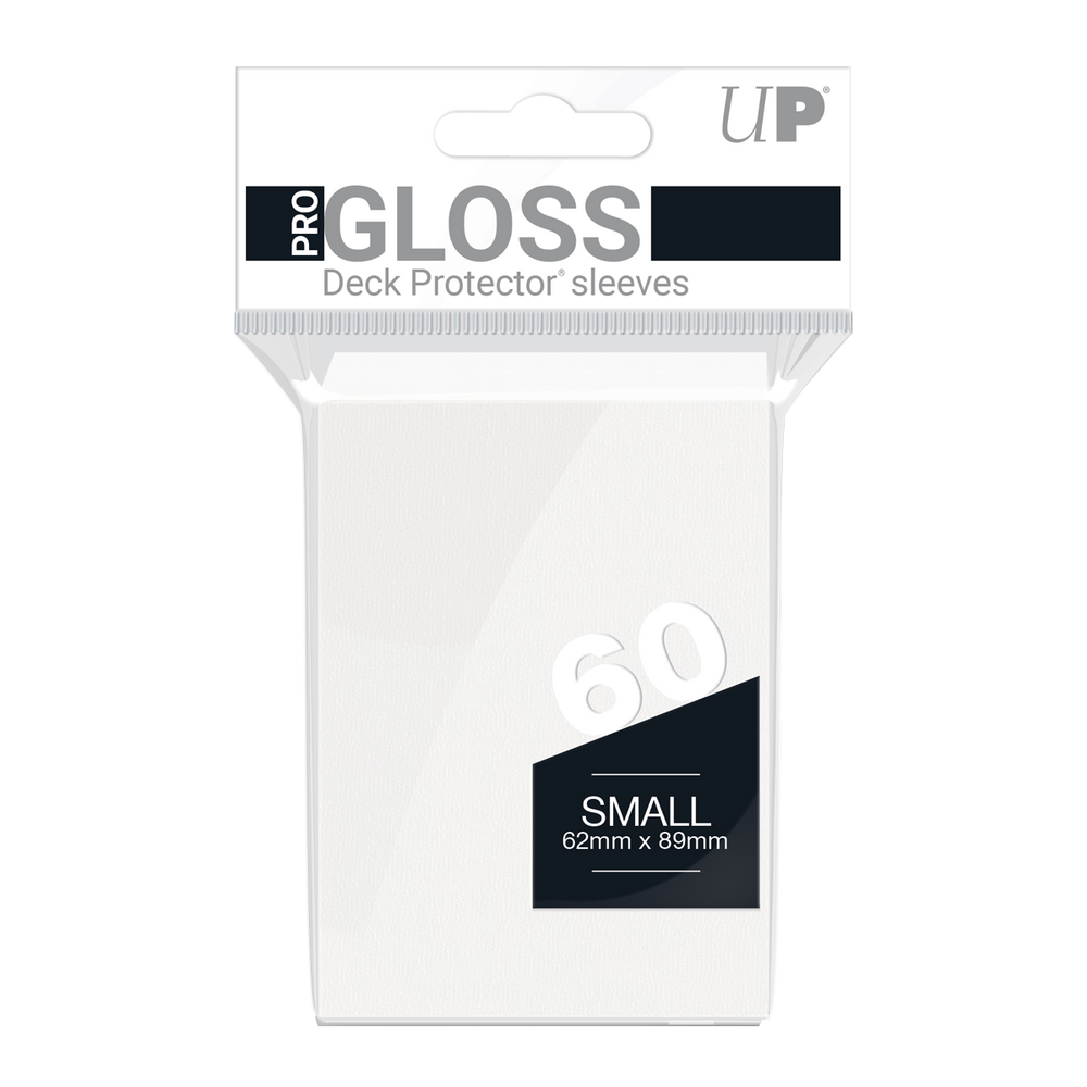 Ultra PRO: Small 60ct Sleeves - PRO-Gloss (White)